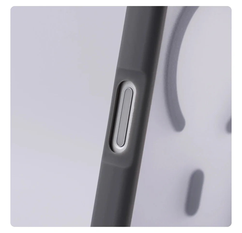 Luxury Matte Translucent For Magsafe Case For iPhone 17 16 Pro Max 15 14 Plus Magnetic Wireless Charging Shockproof Cover Shell