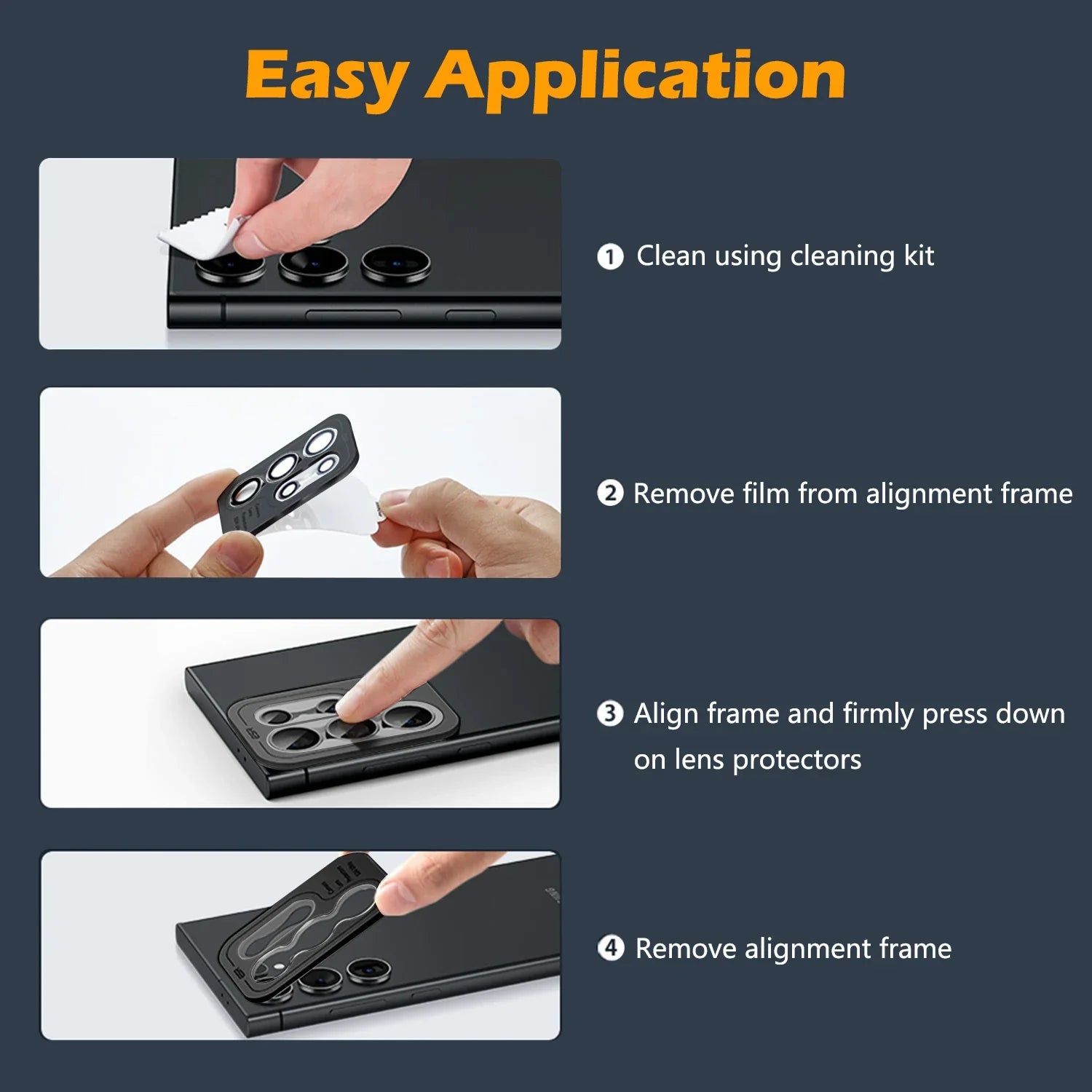 Phone Camera  Protector For Apple iphone מגן מצלמה לאיפון חזק ברמות ומבריק