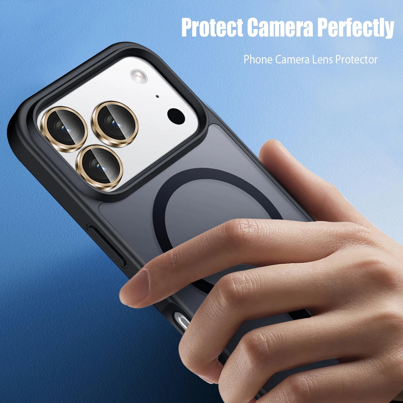 Phone Camera  Protector For Apple iphone מגן מצלמה לאיפון חזק ברמות ומבריק
