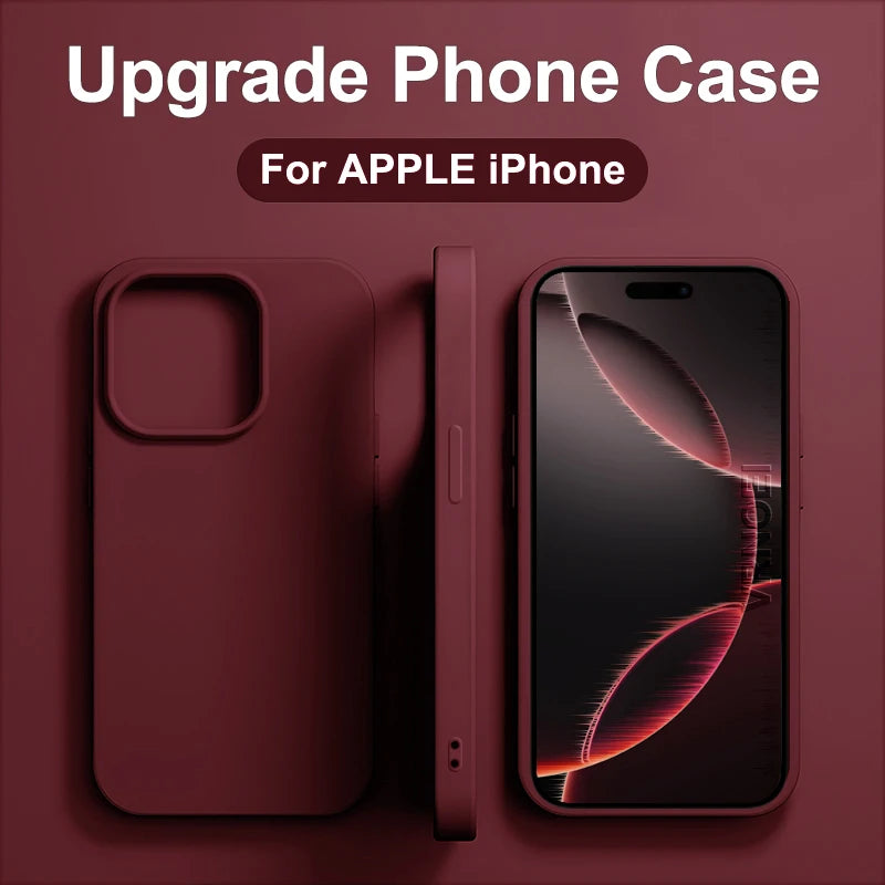 For iPhone 17 Pro Max Case Upgrade Phone Case For APPLE iPhone 11 12 13 14 15 16 Pro Max Cases Shockproof Back Cover Accessories