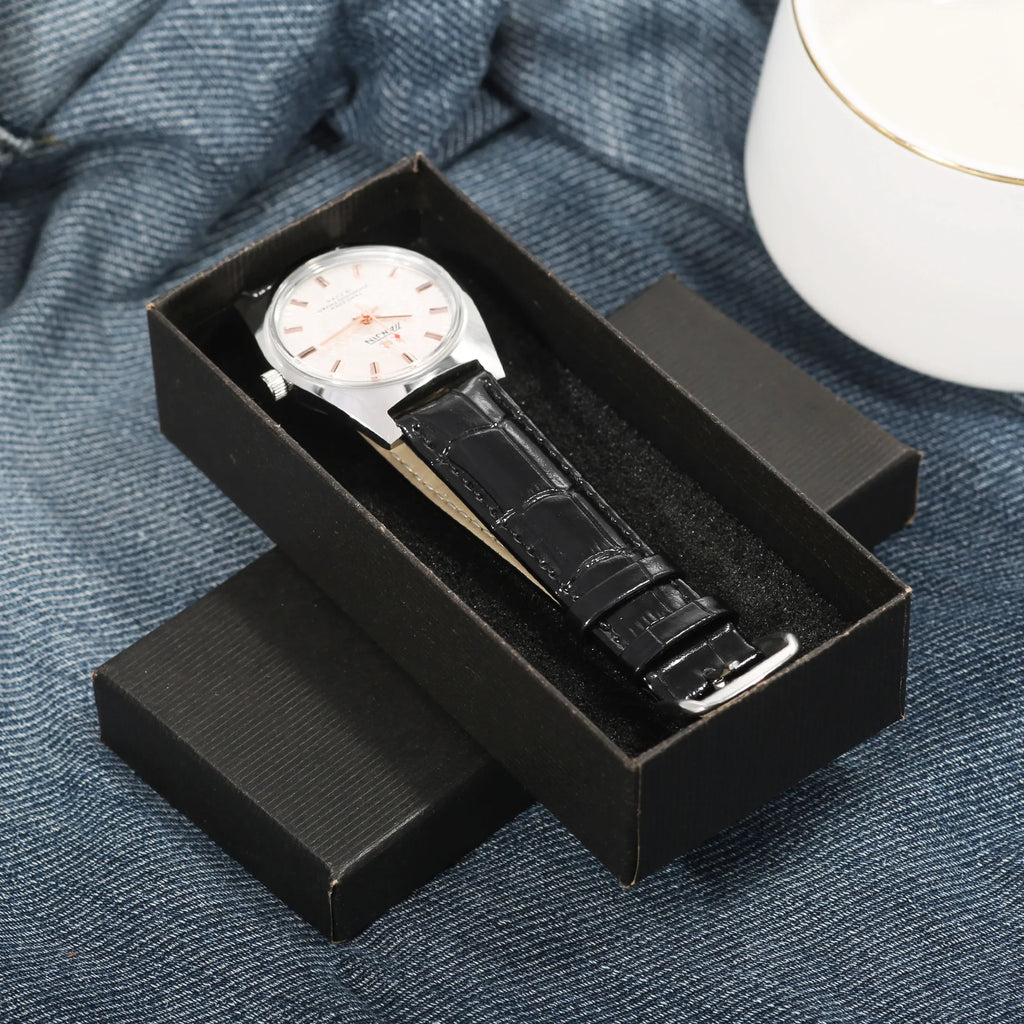 Men’s Hand-Wind Mechanical Watch 7120 Waterproof Bauhaus Design Watch for Men Wholesale