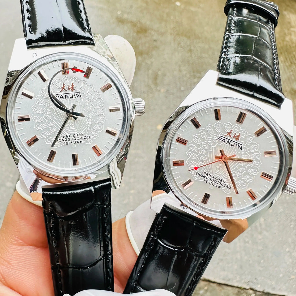 Men’s Hand-Wind Mechanical Watch 7120 Waterproof Bauhaus Design Watch for Men Wholesale
