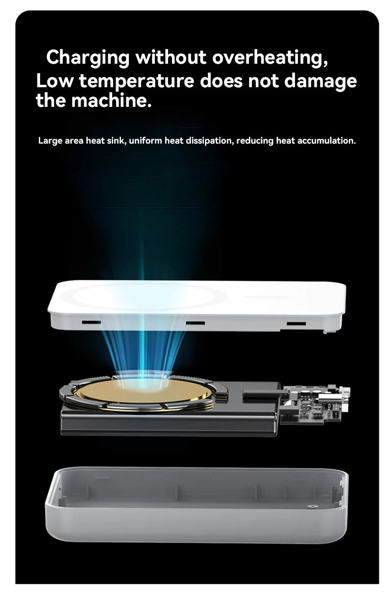 Power Bank Charger Fast Charging External Spare Battery For Apple iPhone Android Magsafes