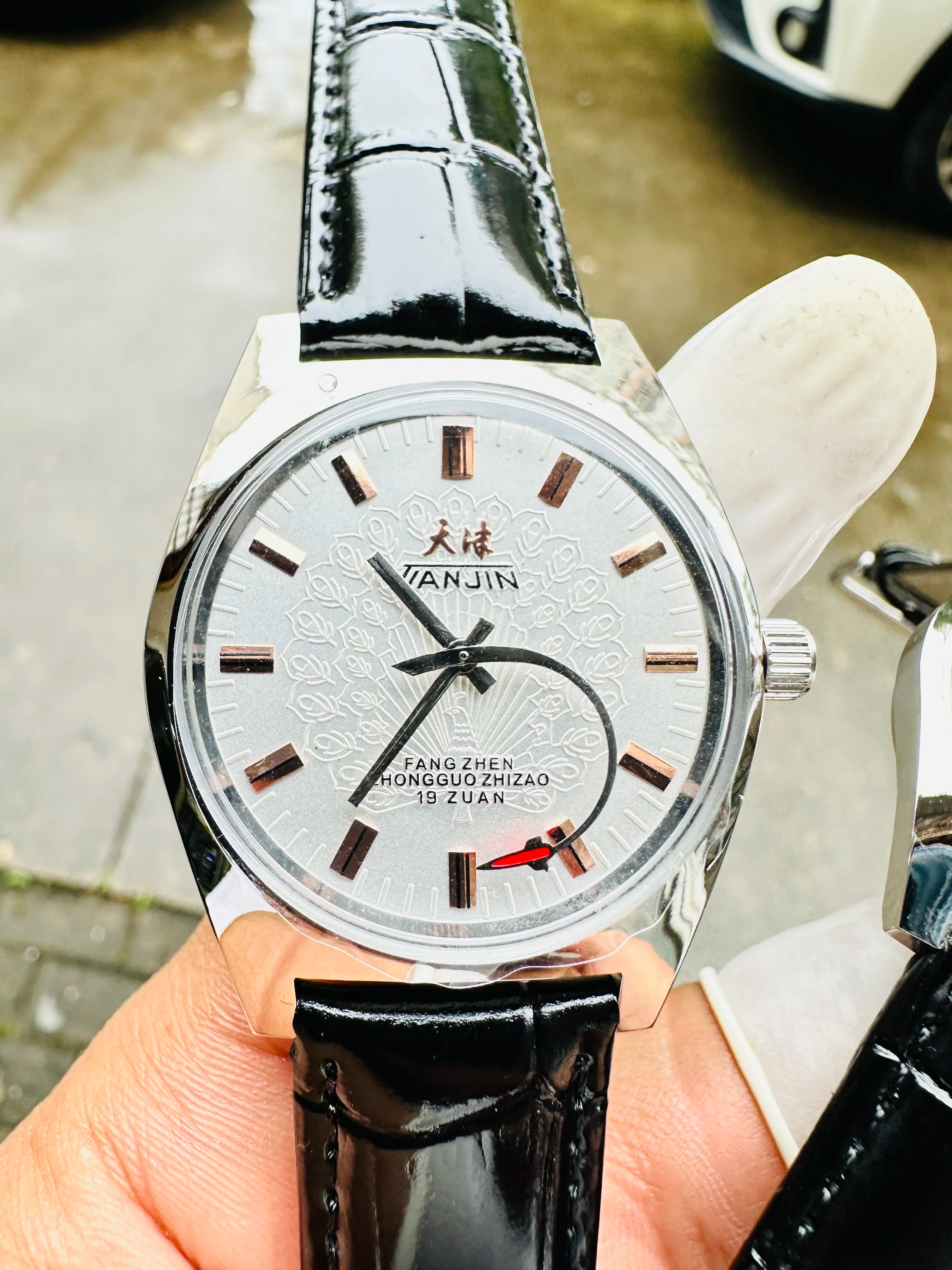 Men’s Hand-Wind Mechanical Watch 7120 Waterproof Bauhaus Design Watch for Men Wholesale