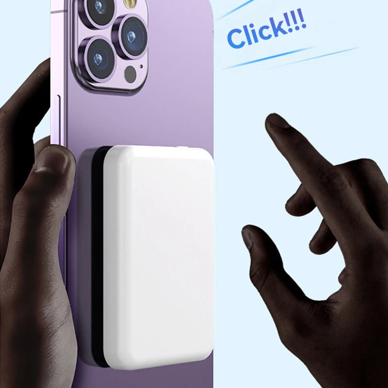 Power Bank Charger Fast Charging External Spare Battery For Apple iPhone Android Magsafes