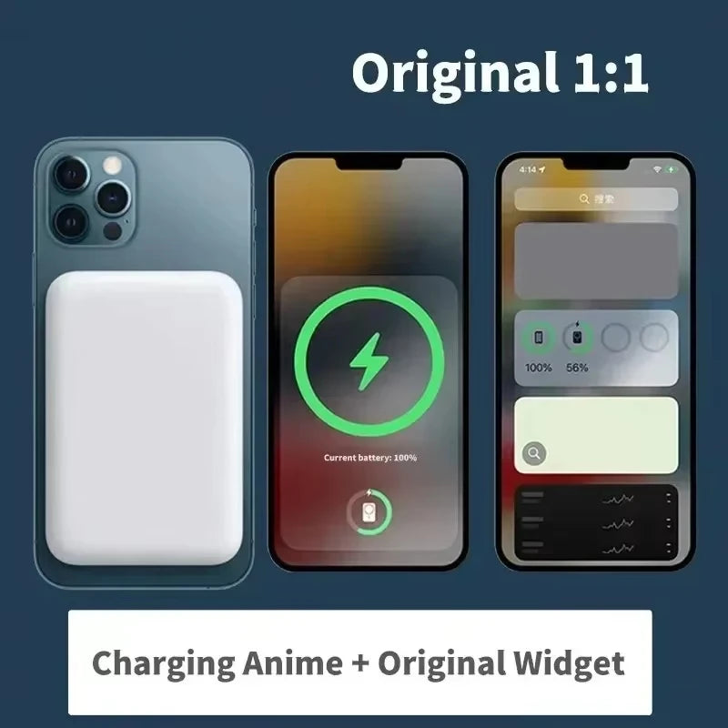 Power Bank Charger Fast Charging External Spare Battery For Apple iPhone Android Magsafes